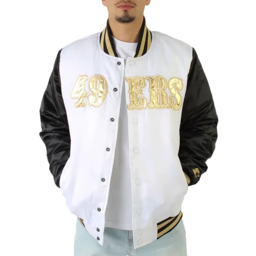 49ers-gold-patches-satin-jacket