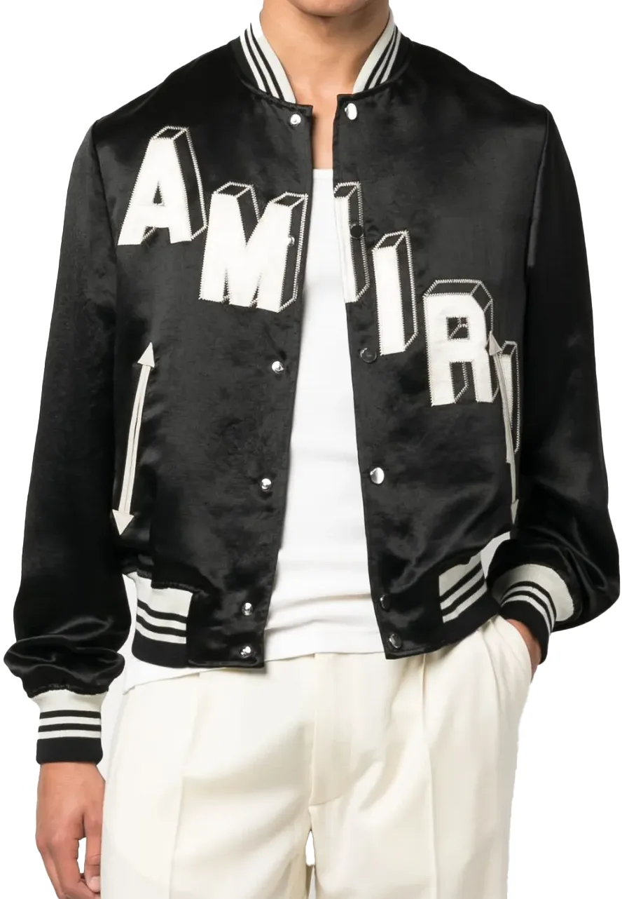 AMIRI Satin Varsity Jacket 3 amiri-varsity-jacket
