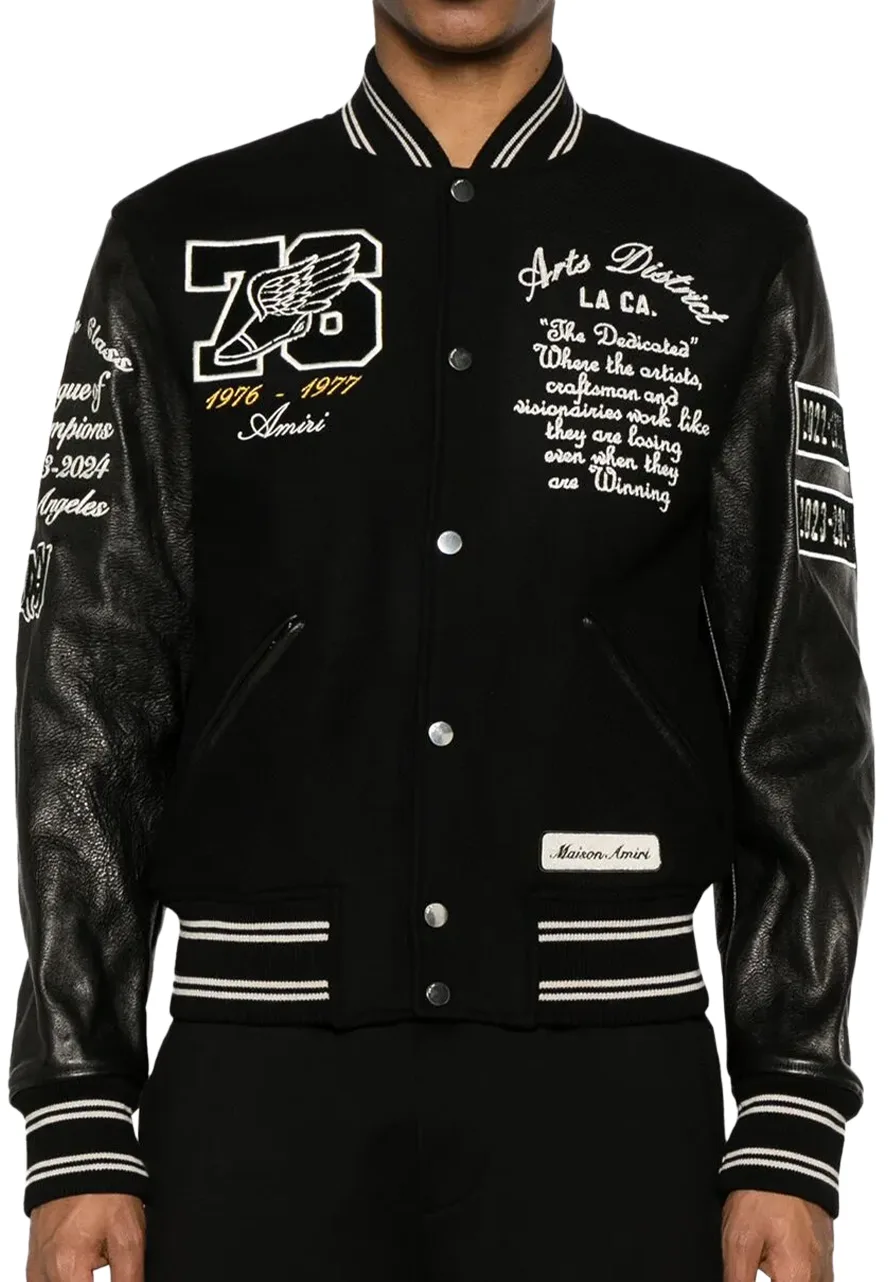 AMIRI Eagle Varsity Jacket 3 amiri-varsity-jacket