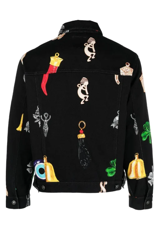 black-denim-jacket