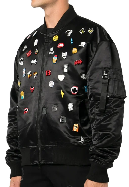 black-satin-bomber-jacket