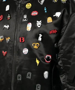 decorative-black-satin-jacket