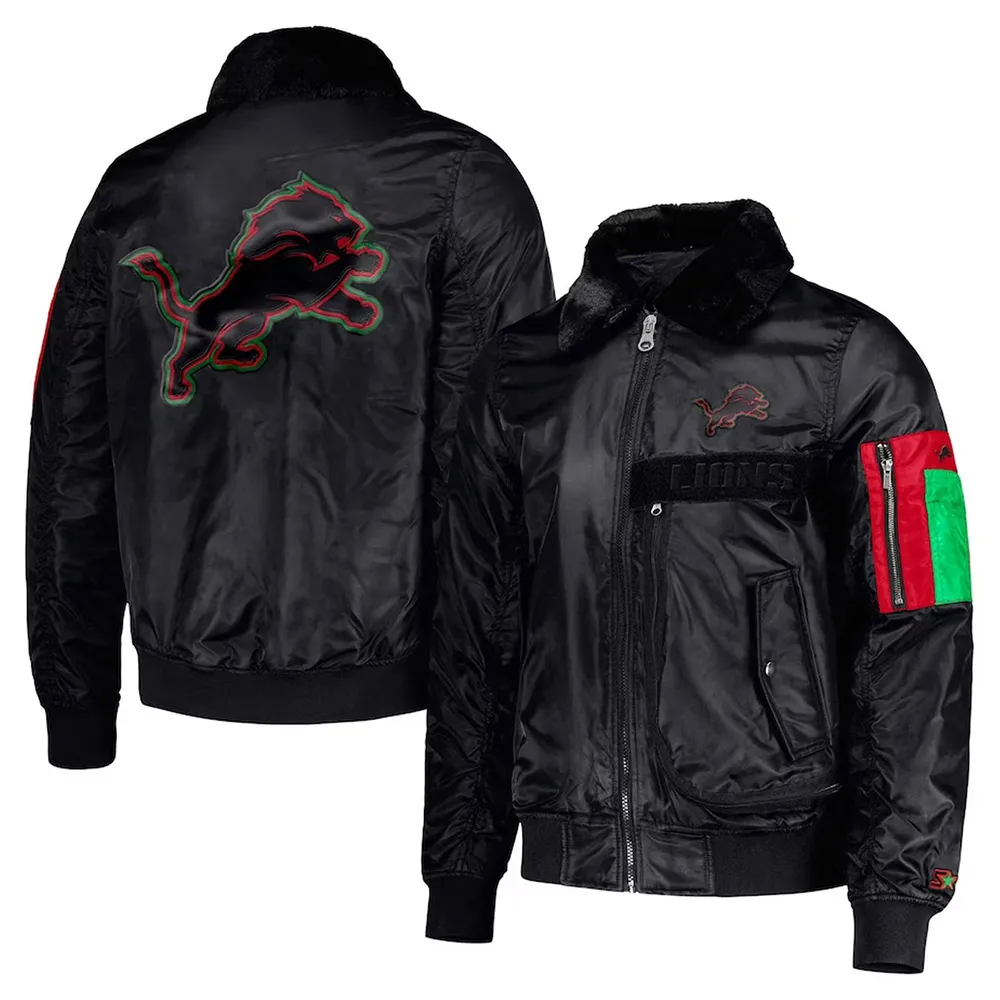 Detroit Lions TY Mopkins Starter Jacket 3 detroit-lions-jacket
