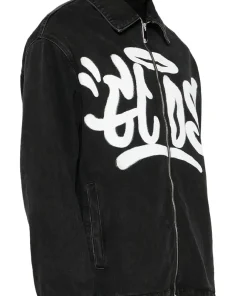 GCDS Black Denim Jacket 8 gcds-black-jacket