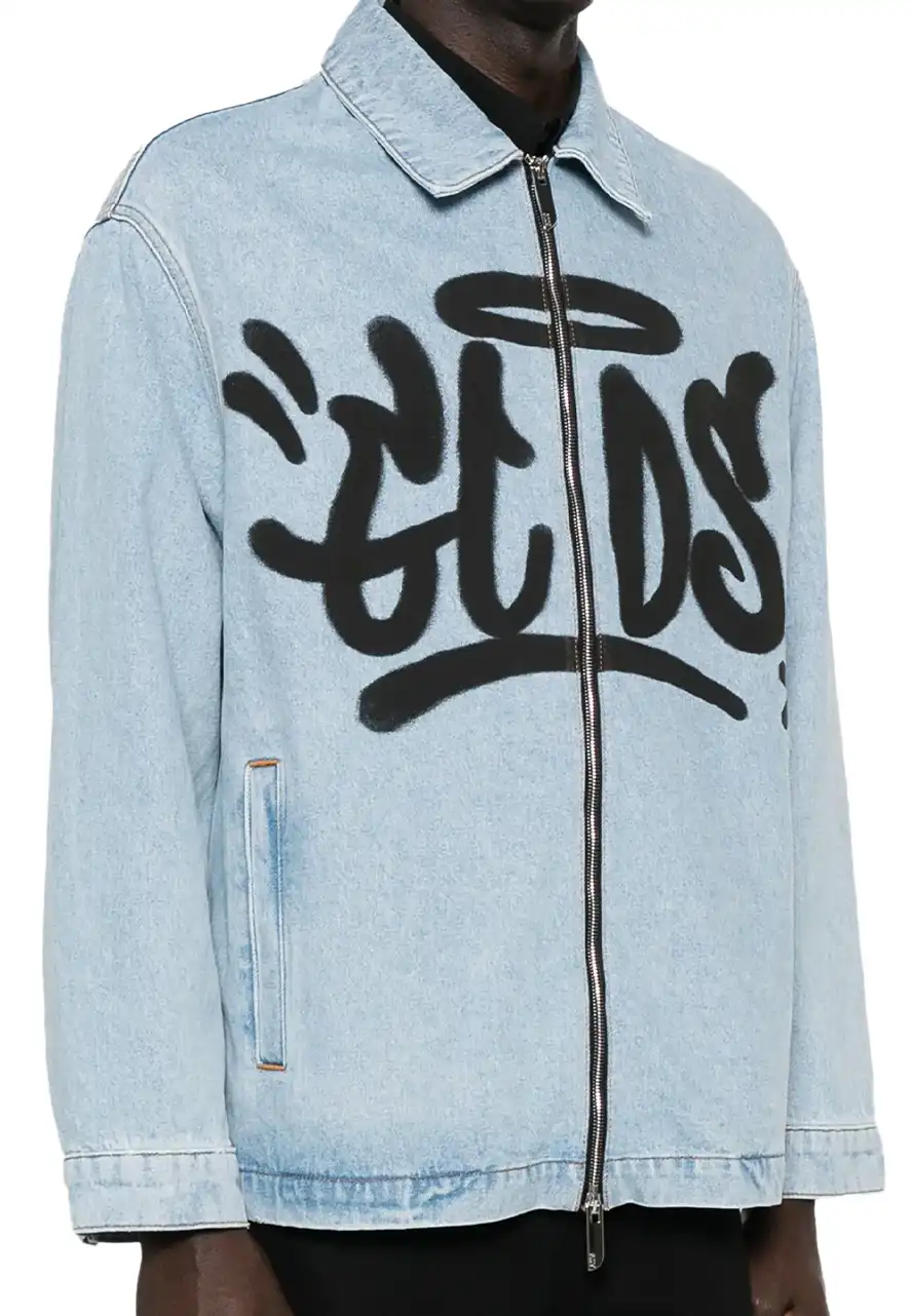 GCDS Blue Denim Jacket 4 gcds-jacket