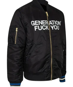 Supreme Black Satin MA-1 Bomber Jacket 5 generation-fuck-you-bomber-jacket