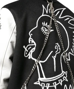 Graphic Print Black Off White Jacket 9 graphic-print-varsity-jacket