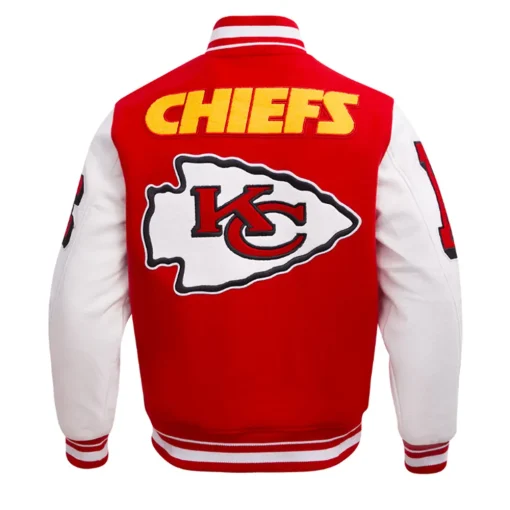 Kansas City Chiefs Mash Up Varsity Jacket - Image 2
