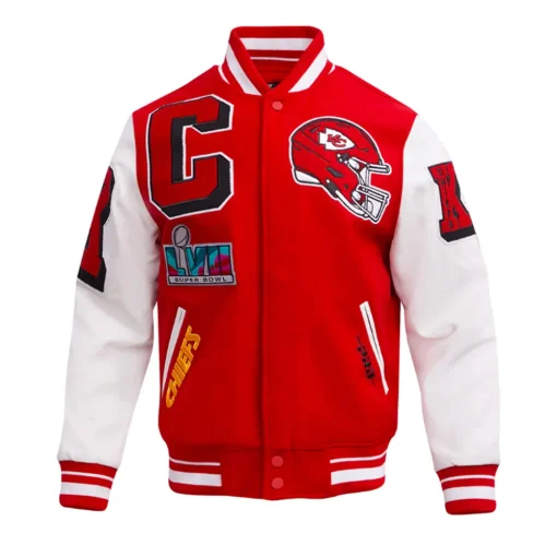 Kansas City Chiefs Mash Up Varsity Jacket