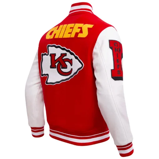Kansas City Chiefs Mash Up Varsity Jacket - Image 4