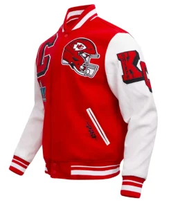 kansas city chiefs mashup varsity jacket