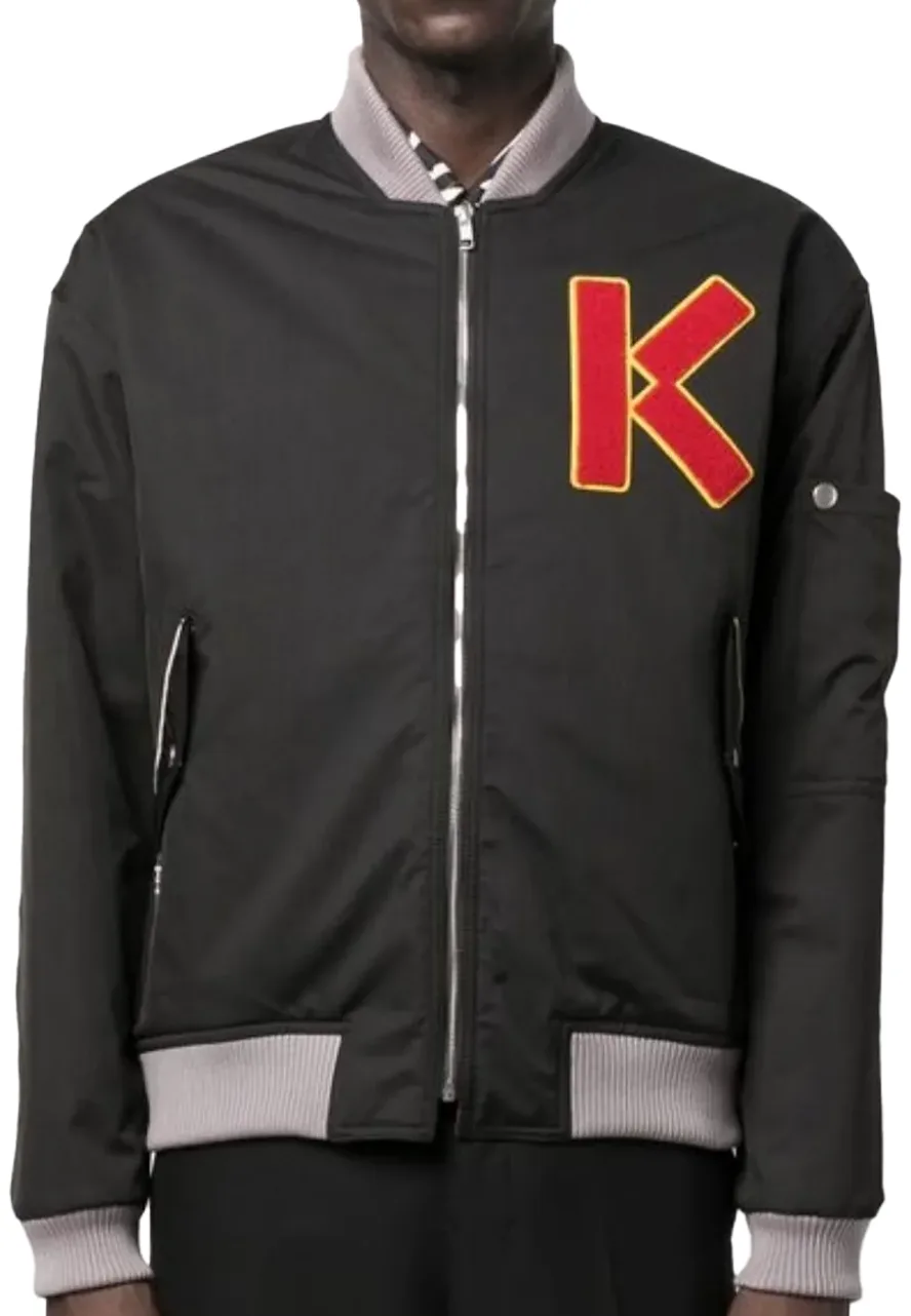 Kenzo Paris Black Varsity Jacket 1 kenzo-paris-black-varsity-jacket