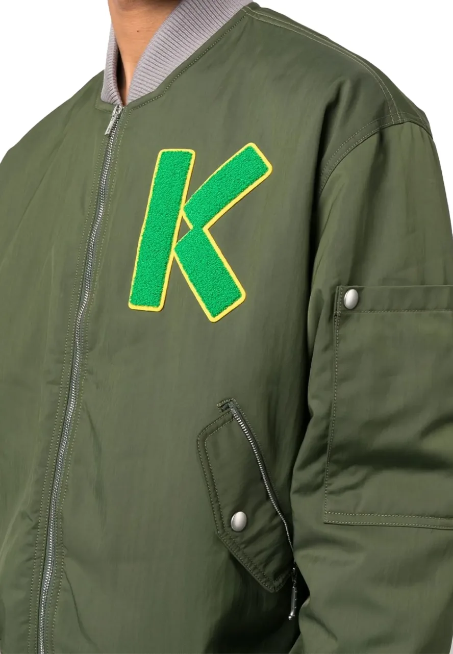 Kenzo Paris Green Varsity Jacket 5 kenzo-paris-green-satin-jacket
