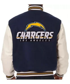 los-angeles-chargers-navy-and-white-varsity-jacket