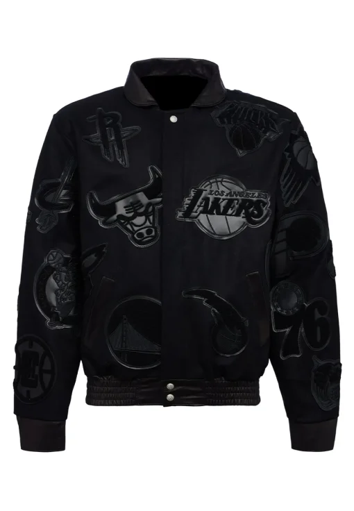 nba-collage-black-wool-and-leather-jacket