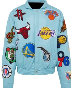 nba-collage-light-blue-leather-jacket