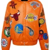 nba-collage-orange-leather-jacket