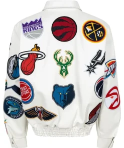 NBA Collage White Leather Jacket 5 nba-collage-white-leather-b0mber-jacket