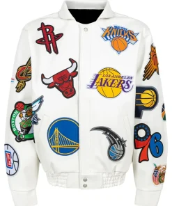 nba-collage-white-leather-jacket