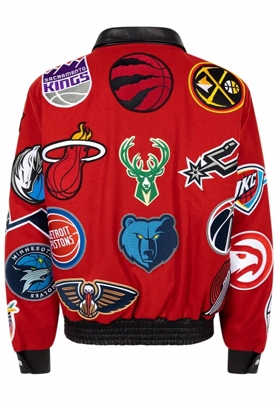 NBA Collage Red Wool Jacket 2 nba-red-wool-jacket