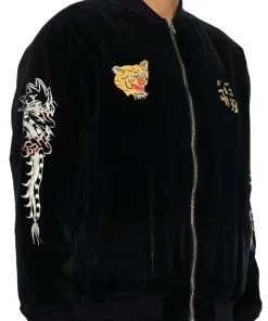 Neighborhood Black Velvet Bomber Jacket 8 neighborhood-black-velvet-jacket