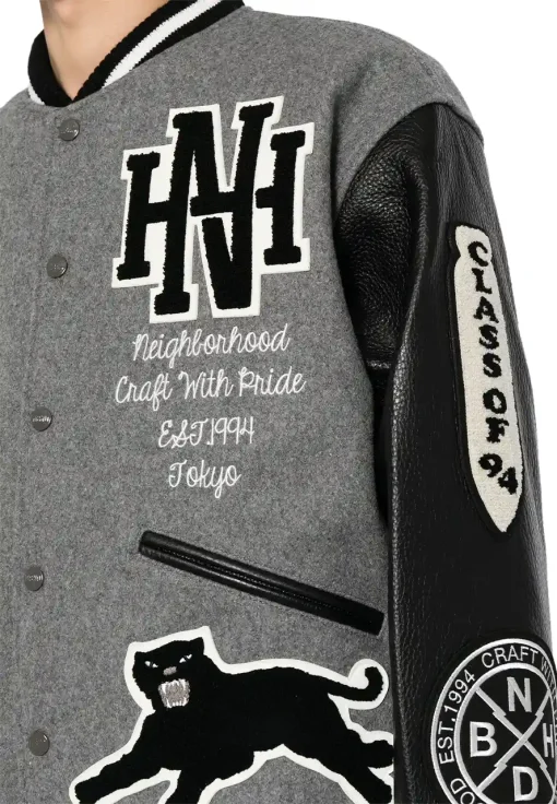 neighborhood-grey-and-black-jacket