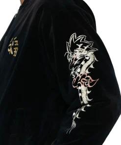 Neighborhood Black Velvet Bomber Jacket 9 neighborhood-jacket