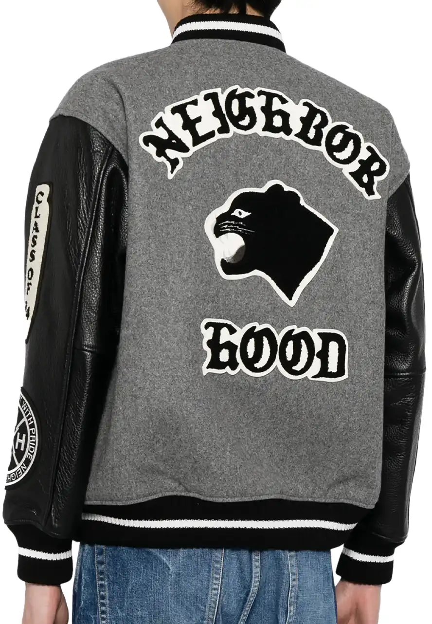 Neighborhood Leather and Wool Jacket 2 neighborhood-leather-wool-jacket