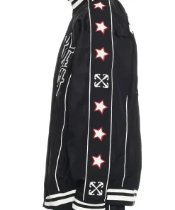 Off White Black Satin Bomber Jacket 8 off-white-black-jacket