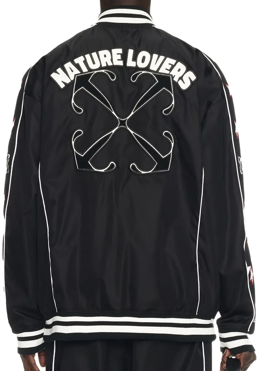 Off White Black Satin Bomber Jacket 2 off-white-black-satin-jacket