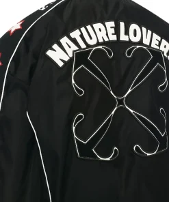 Off White Black Satin Bomber Jacket 9 off-white-satin-jacket