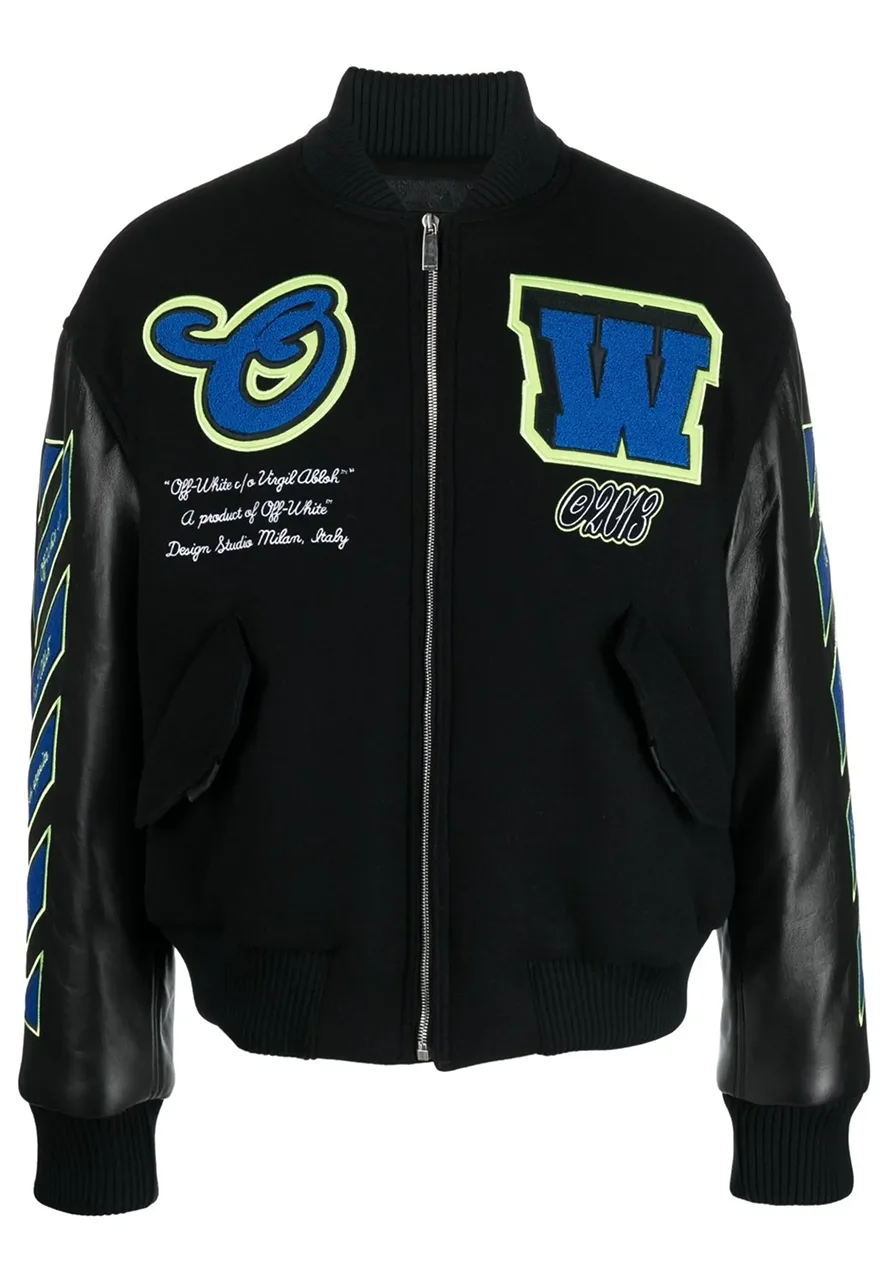 Off White Vars Hammer Black Bomber Jacket 1 off-white-vars-hammer-black-bomber-jacket