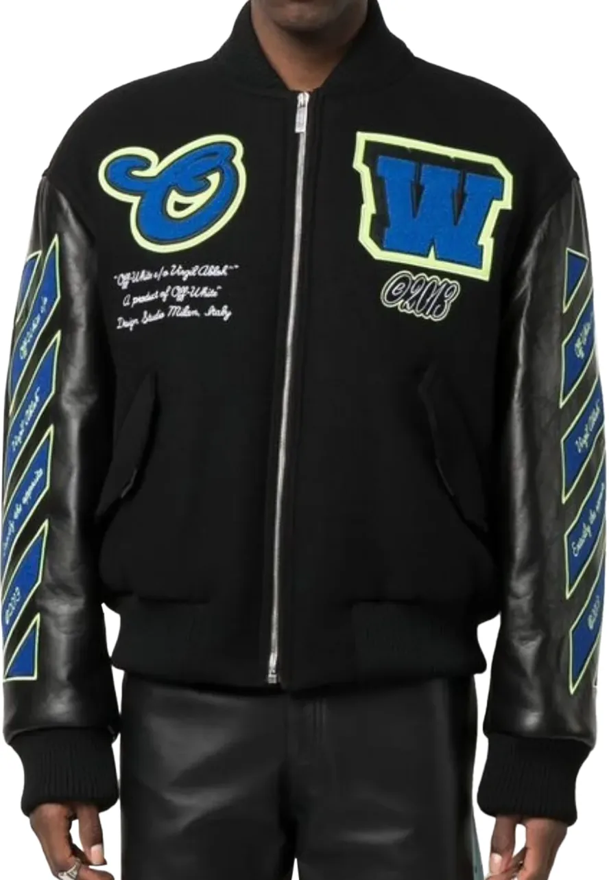 Off White Vars Hammer Black Bomber Jacket 3 off-white-vars-hammer-jacket