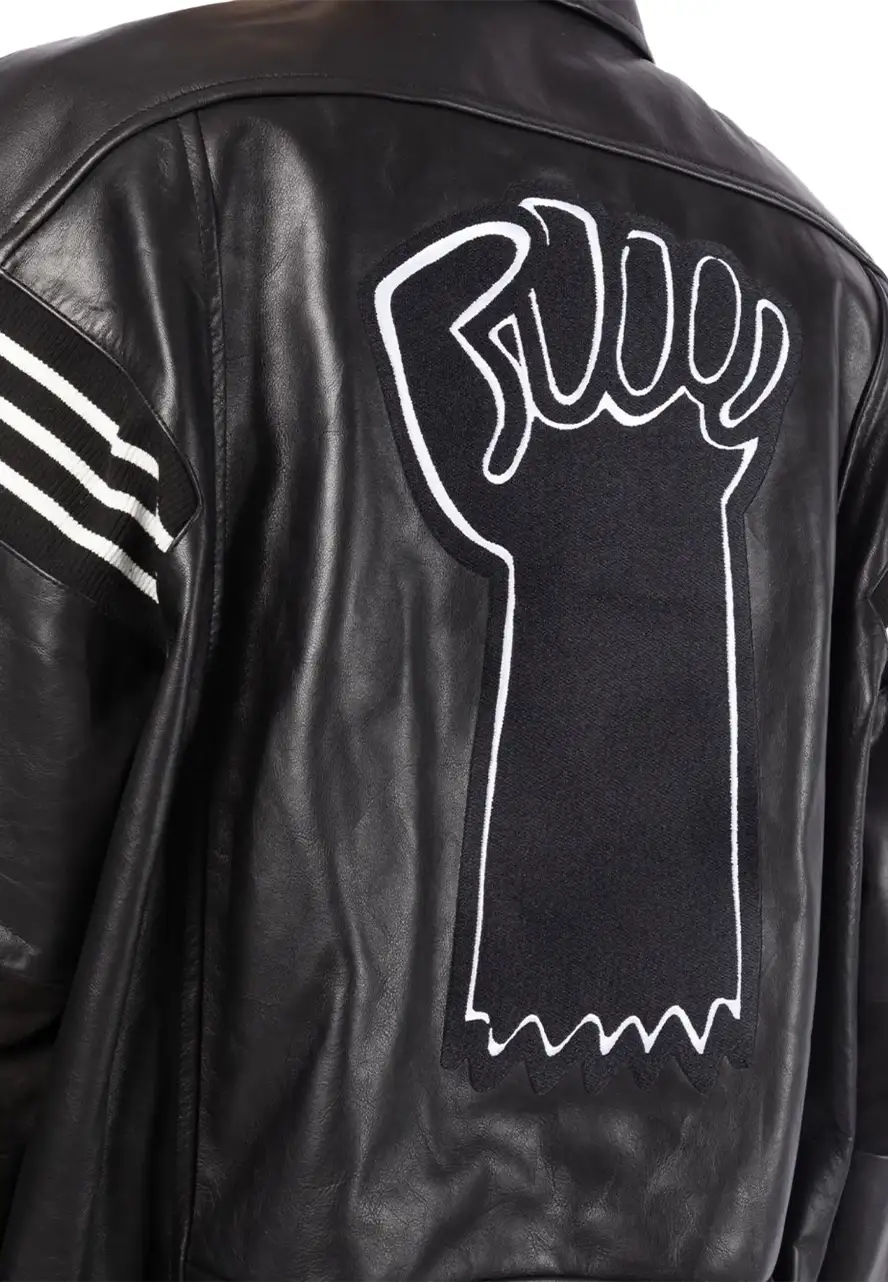 Patch Detail Black Leather Bomber Jacket 5 patch-detail-black-bomber-jacket