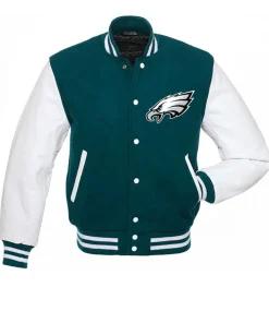 philadelphia-eagles-green-and-white-letterman-jacket
