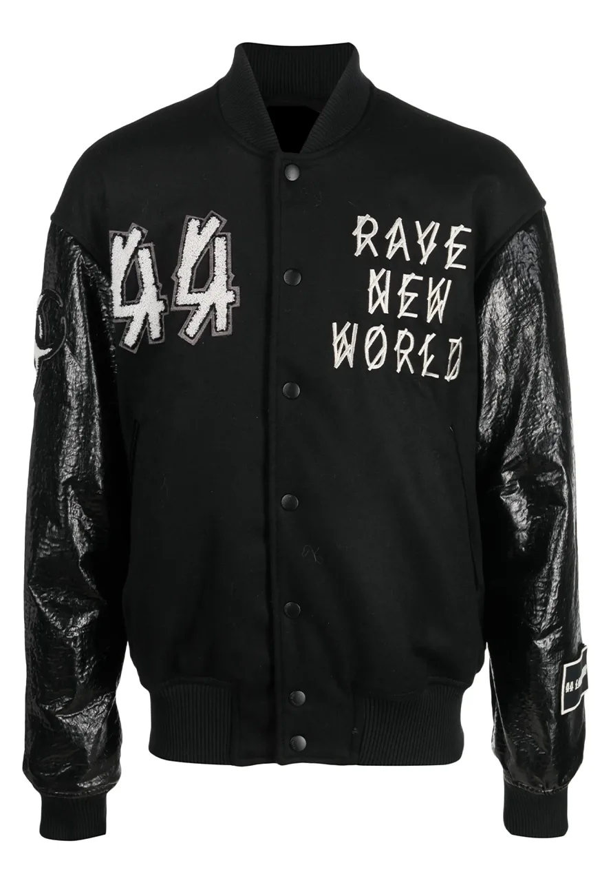 Rave New World Black Bomber Jacket 1 rave-new-world-black-bomber-jacket