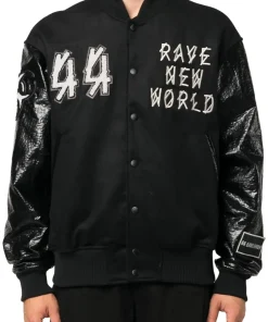 Rave New World Black Bomber Jacket 7 rave-new-world-bomber-jacket