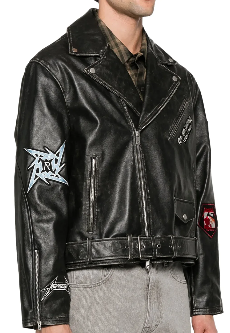 Represent Black Leather Biker Jacket 4 represent-black-jacket