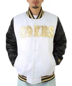 san-francisco-49ers-gold-patches-satin-jacket