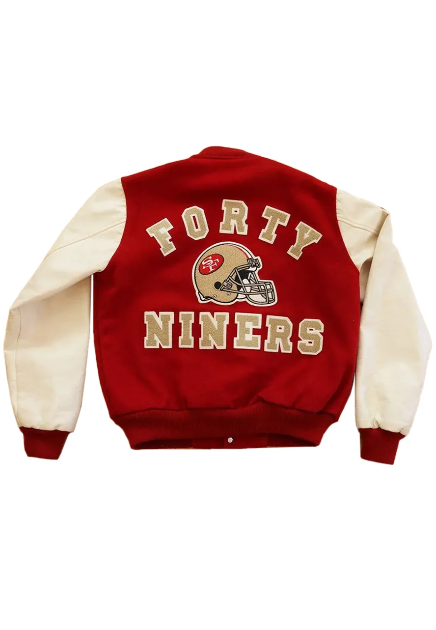 San Francisco 80’s 49ers Letterman Jacket 2 san-francisco-49ers-letterman-jacket