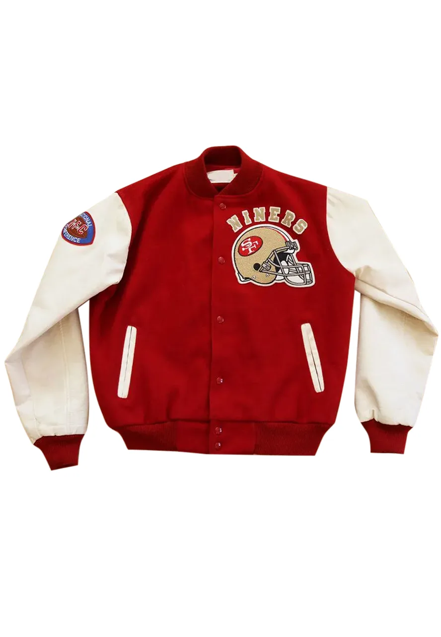 San Francisco 80’s 49ers Letterman Jacket 1 san-francisco-80s-49ers-letterman-jacket