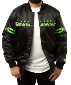 Seattle Seahawks Black Satin Jacket 7 seattle-seahawks-black-jacket
