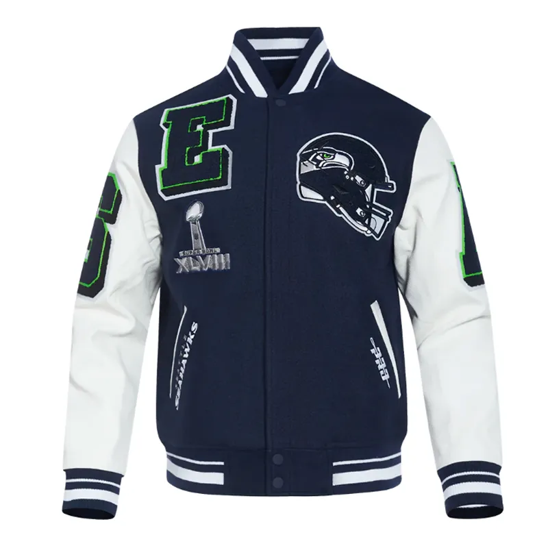 Seattle Seahawks Wool and Leather Varsity Jacket 1 seattle-seahawks-wool-and-leather-varsity-jacket