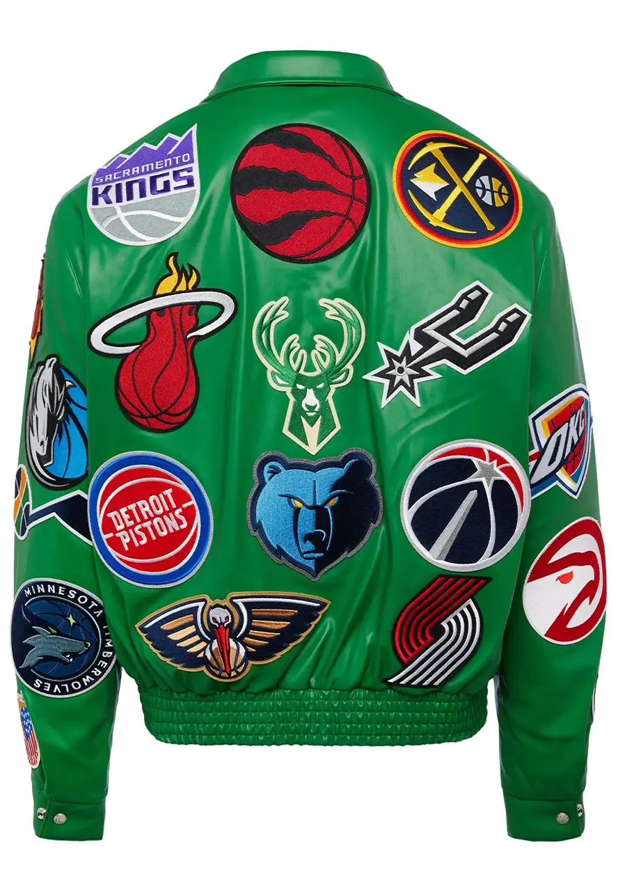 NBA Collage Green Leather Jacket 2 starter-nba-collage-green-leather-jacket