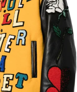 Undercover Yellow and Black Varsity Jacket 9 starter-undercover-jacket