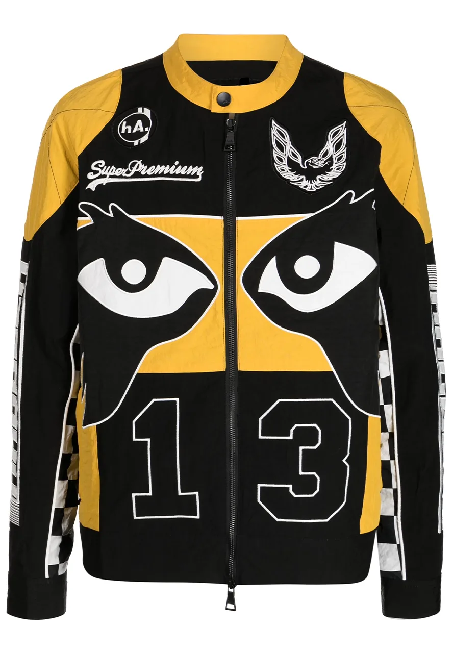 Super Premium Yellow and Black Racer Jacket 1 super-premium-yellow-and-black-racer-jacket