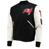 tampa-bay-buccaneers-black-and-white-letterman-jacket