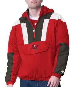 tampa-bay-buccaneers-charger-half-zip-jacket