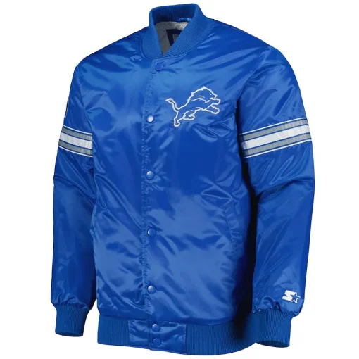 the-pick-and-roll-detroit-lions-satin-blue-bomber-jacket