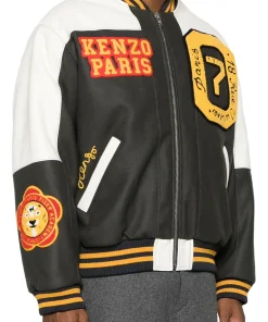 Kenzo Tiger Academy Black and White Varsity Jacket 8 tiger-academy-varsity-jacket